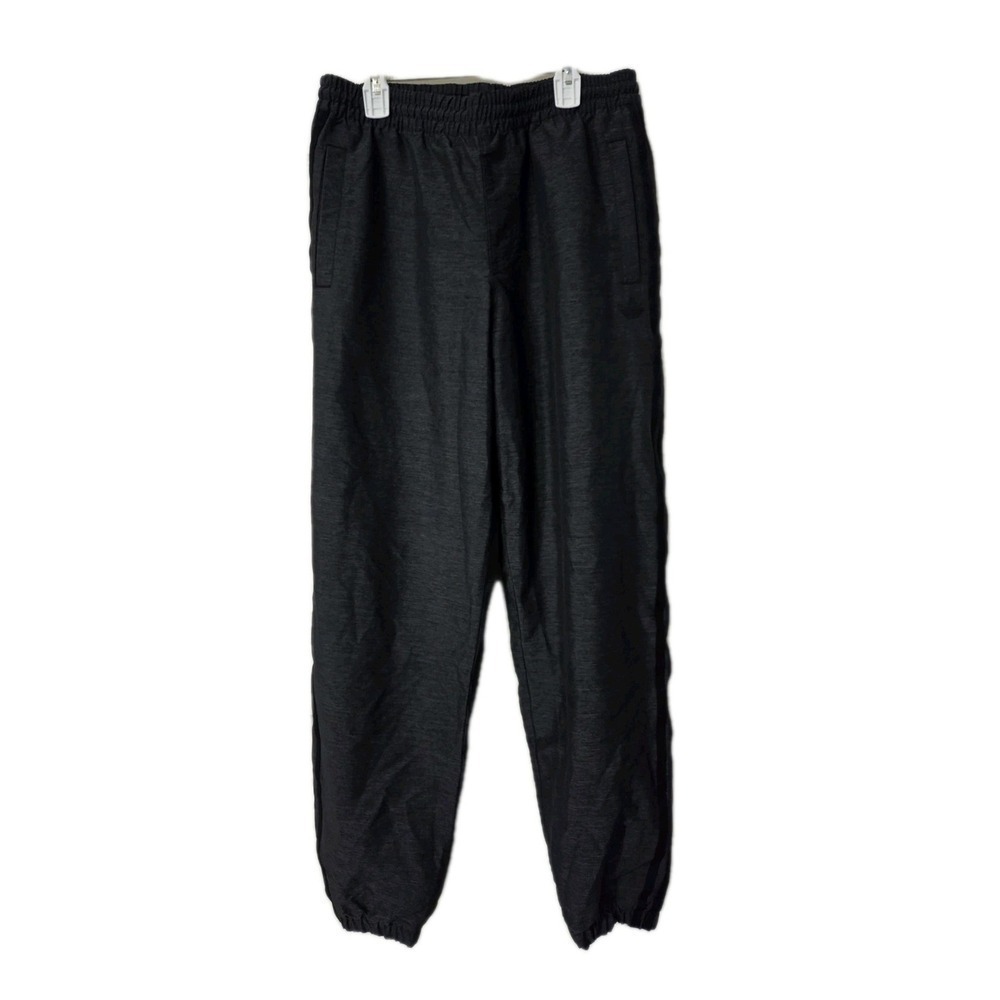 Vintage Adidas Side Stripe Lined Windbreaker Track Pants, Gray, Small